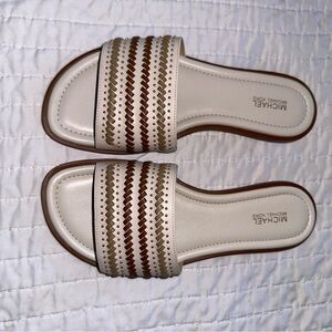 New with box Michael Kors slides